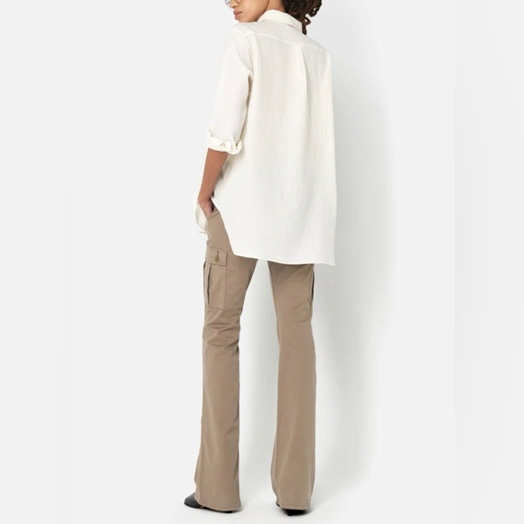 John Elliott Riley Low Rise Utility Boot Pant in Mocha Size 28 (US6) NWT - Picture 3 of 5